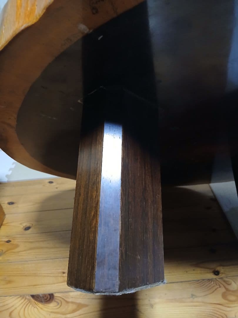 【1/18まで】一枚板　アンティークテーブル　木製座卓