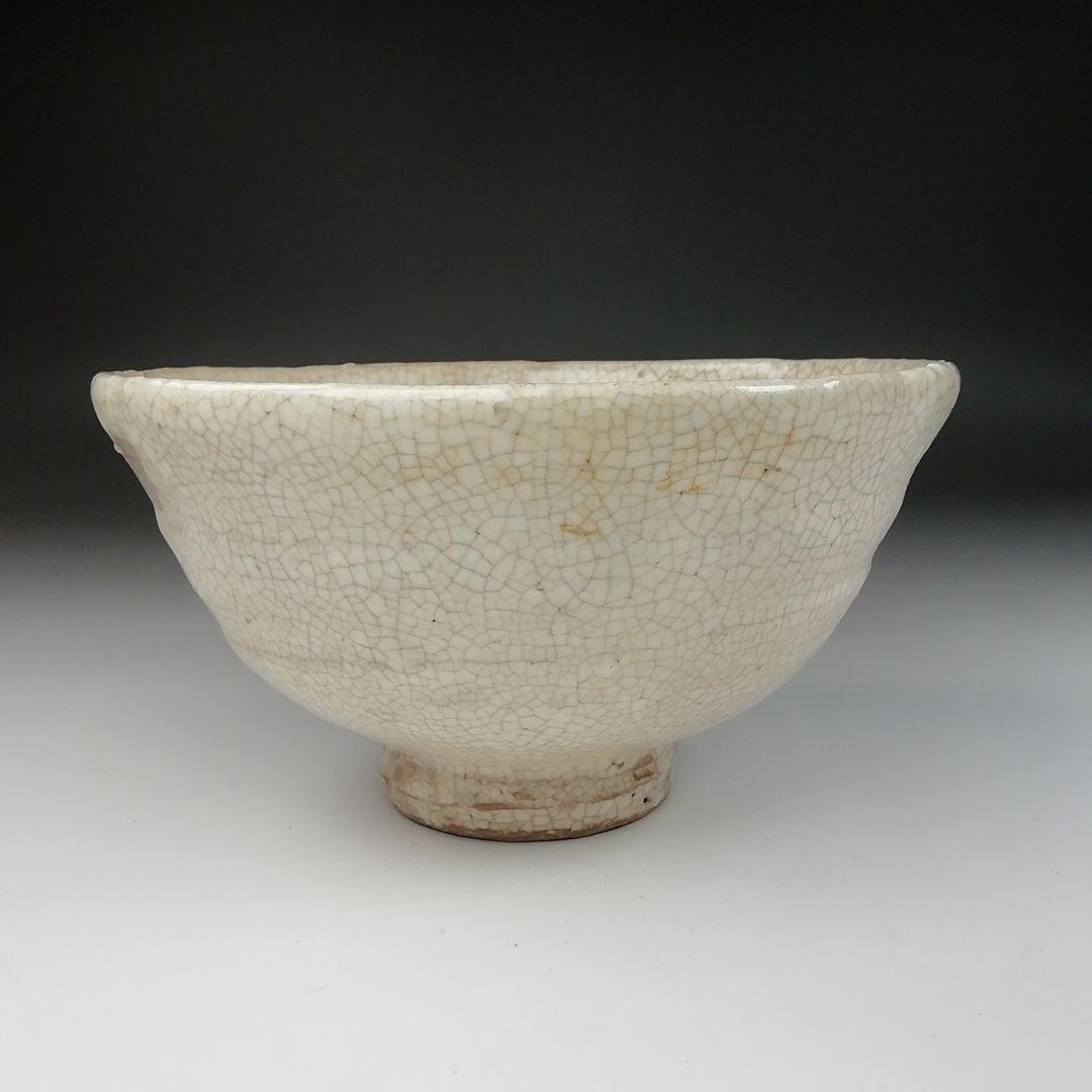 Ｔ７８　茶碗　『粉引茶碗』『墨田窯　金太漢作』　共箱　抹茶碗　茶道具