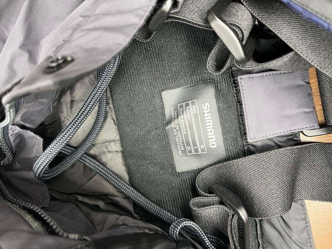 シマノ RB-001U デュラスト ウォームレインスーツ ネイビー M