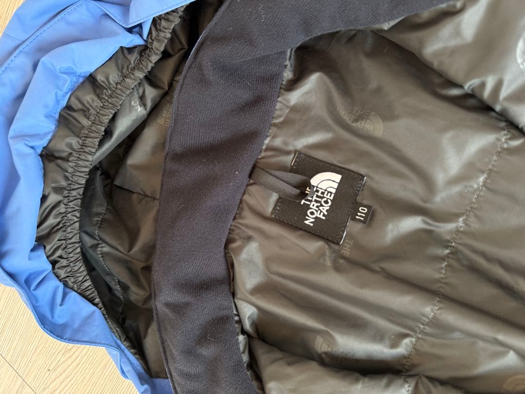 美品　ノースフェイス　子ども用スキーウェア つなぎ　スノーウェア　110サイズ