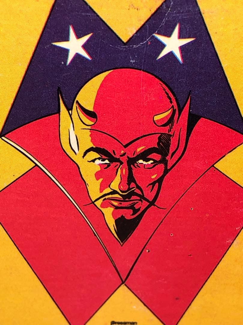 ビンテージ　デビル 悪魔　weirdo ミッドセンチュリー ホラー　ハロウィン