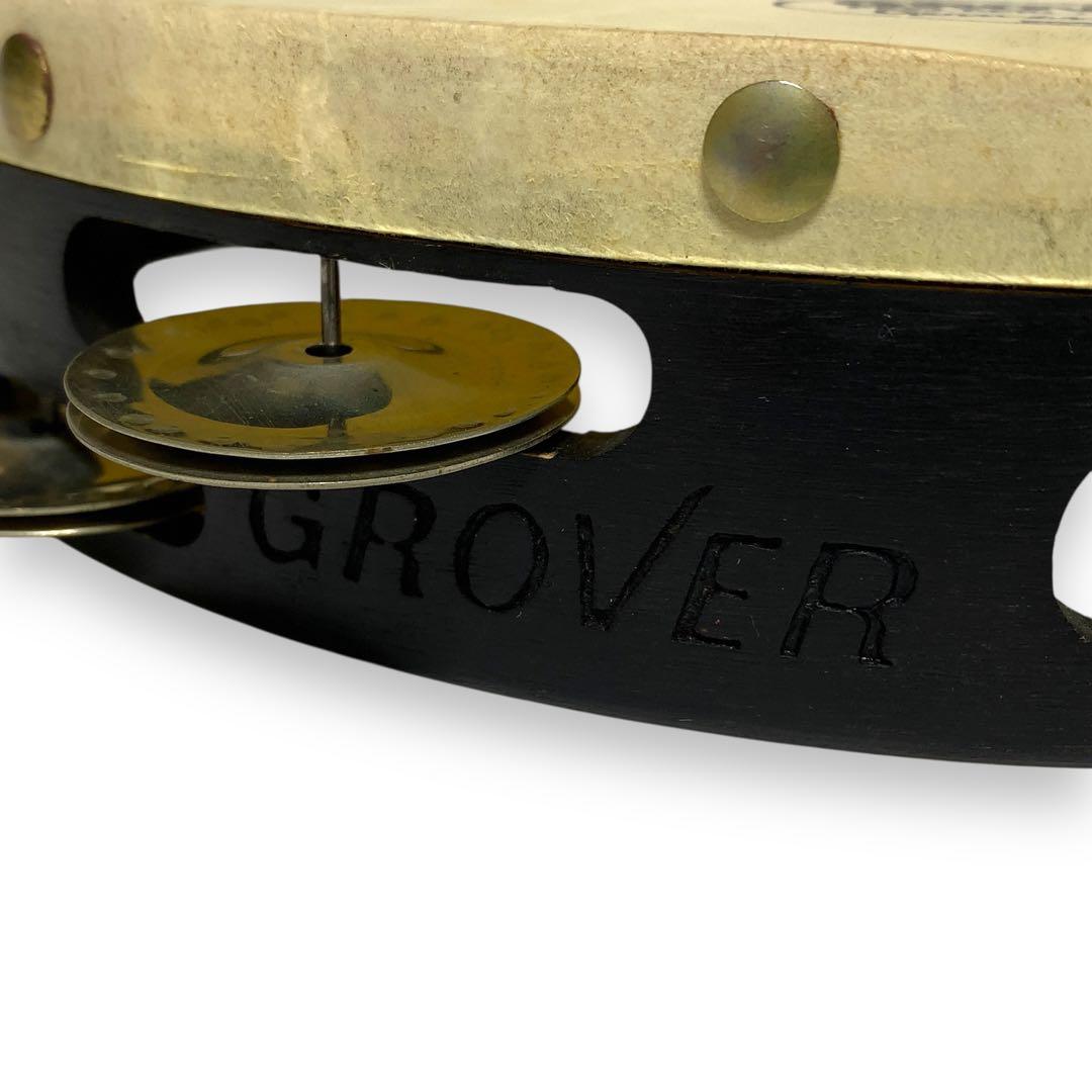 希少　GROVER GV-T2GS グローバー　ジャーマン シルバー タンバリン