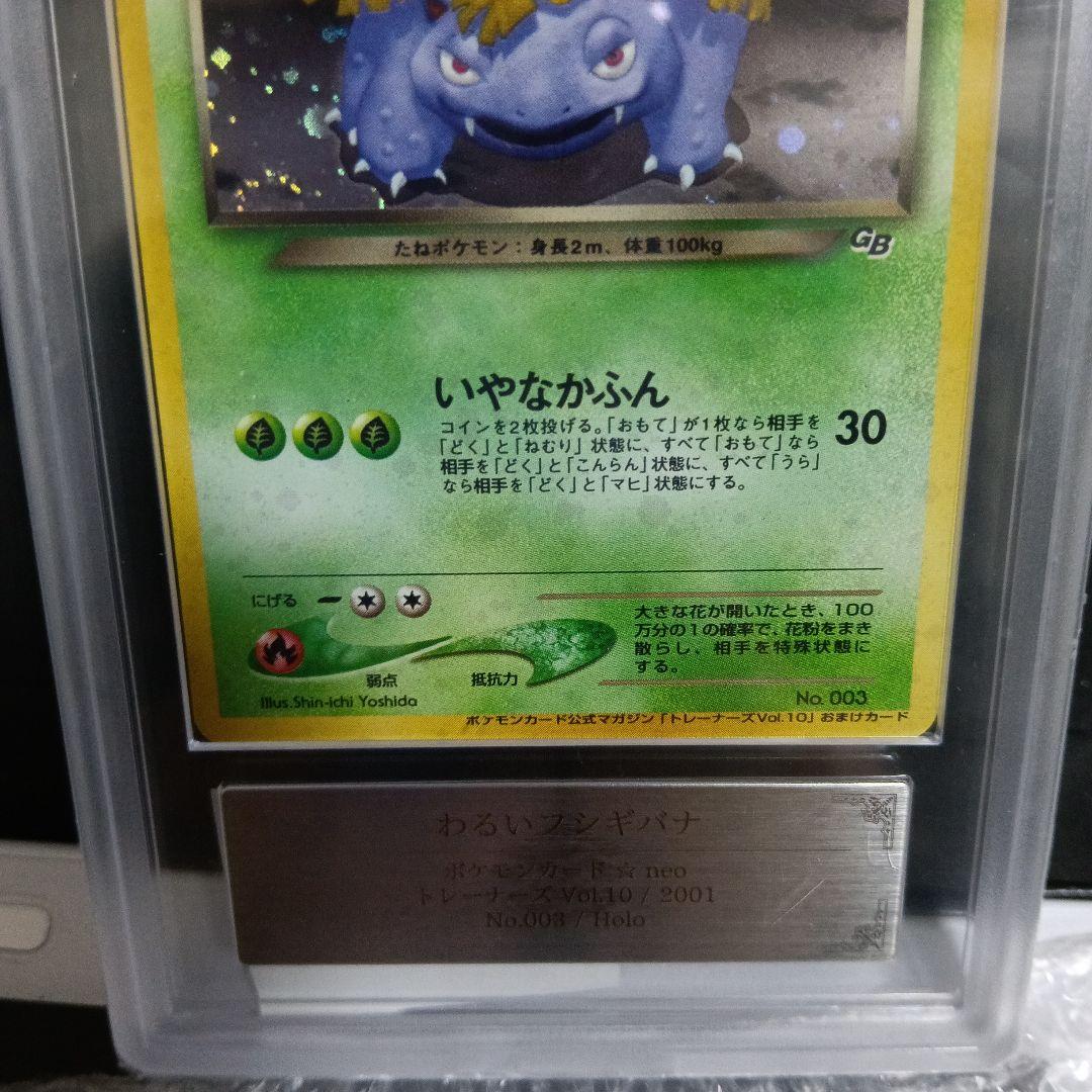 2001年発行！希少！わるいフジキバナホロ カ−ド！世界で6枚！(昨年購入時)