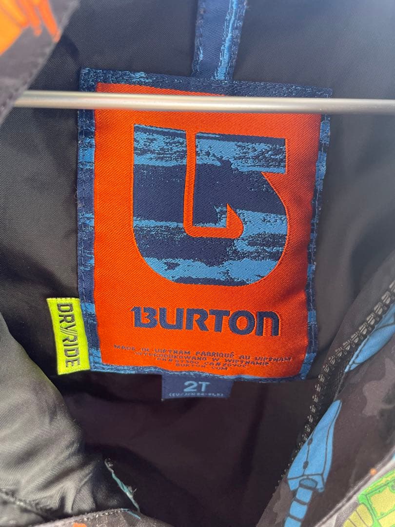 バートン ロボット 恐竜 キッズ ジャンプスーツ スノーウェア ダウンジャケット