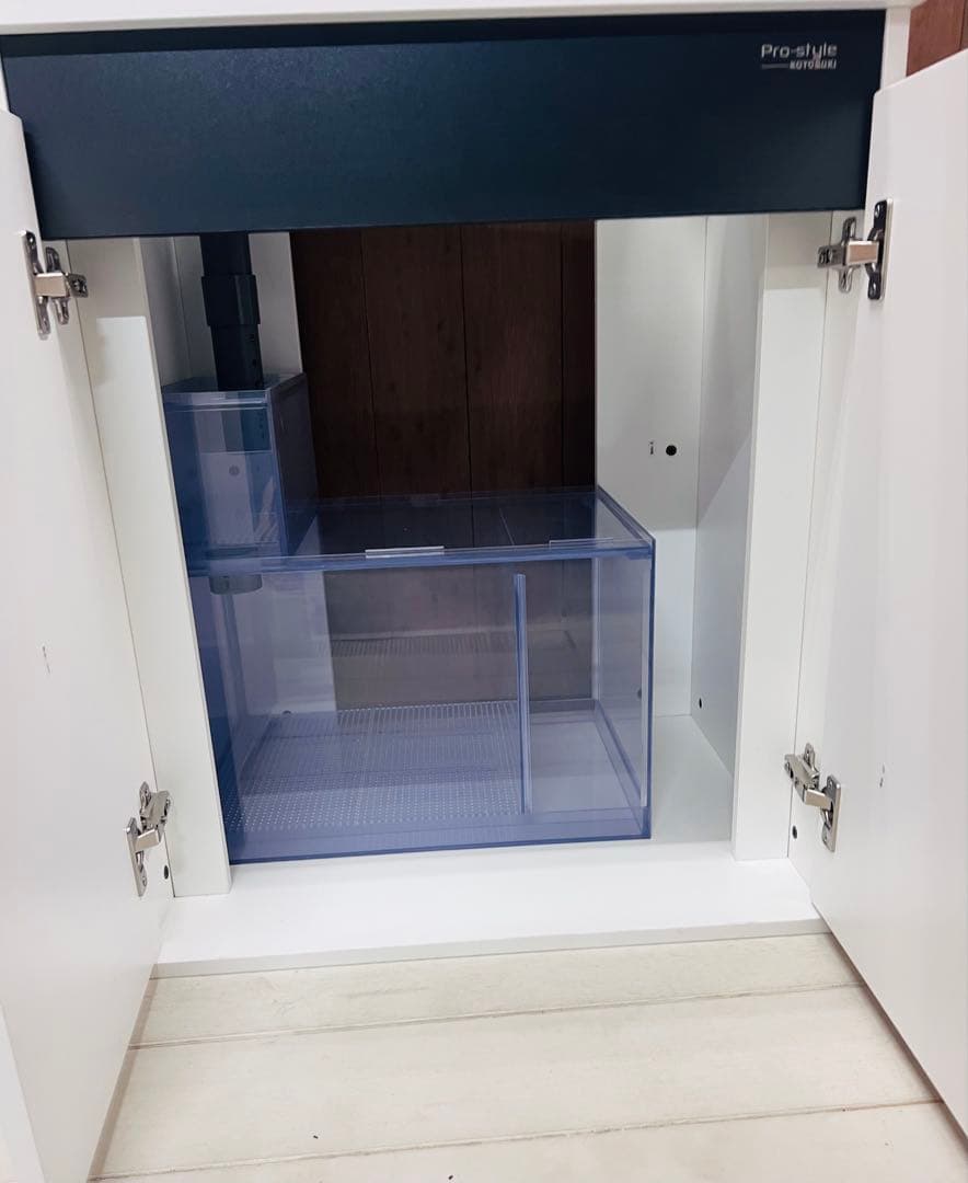 600×450x450x㎜オールガラスオーバーフロー水槽セット