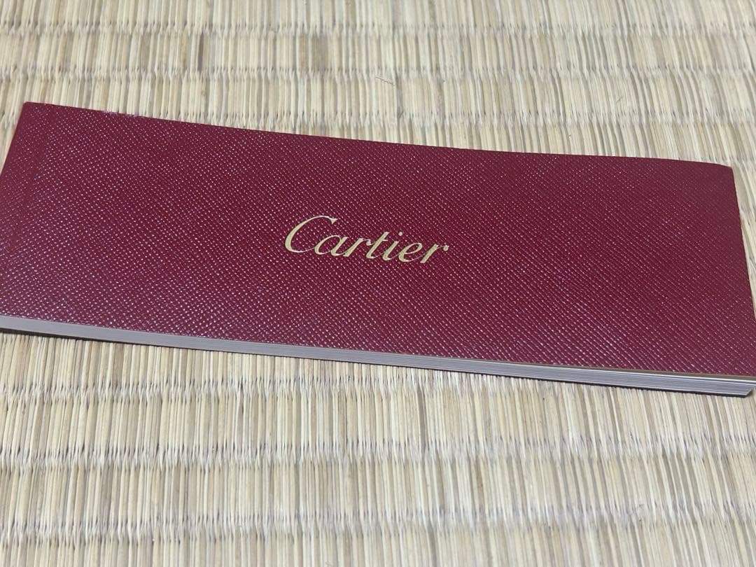 Cartier ボールペン 赤 金属 新品未使用 送料無料