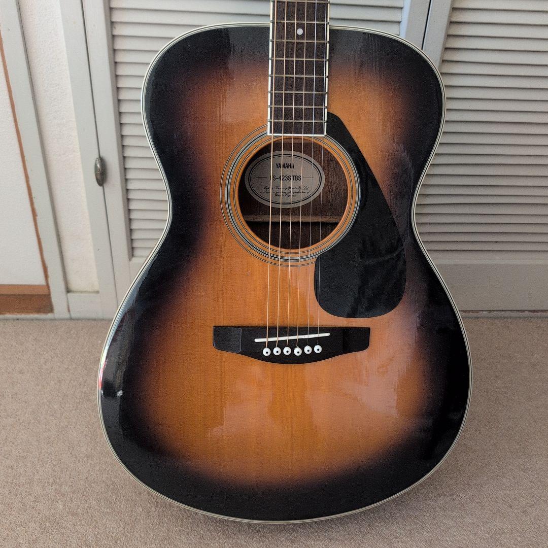 YAMAHA ヤマハ FS-423S TBSトップ単板　美品 低弦高　弾きやすい