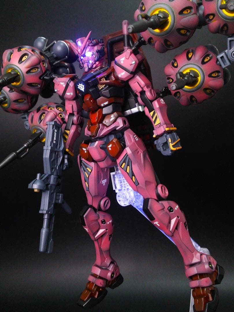 HG 赤いガンダム　ビット６機装備