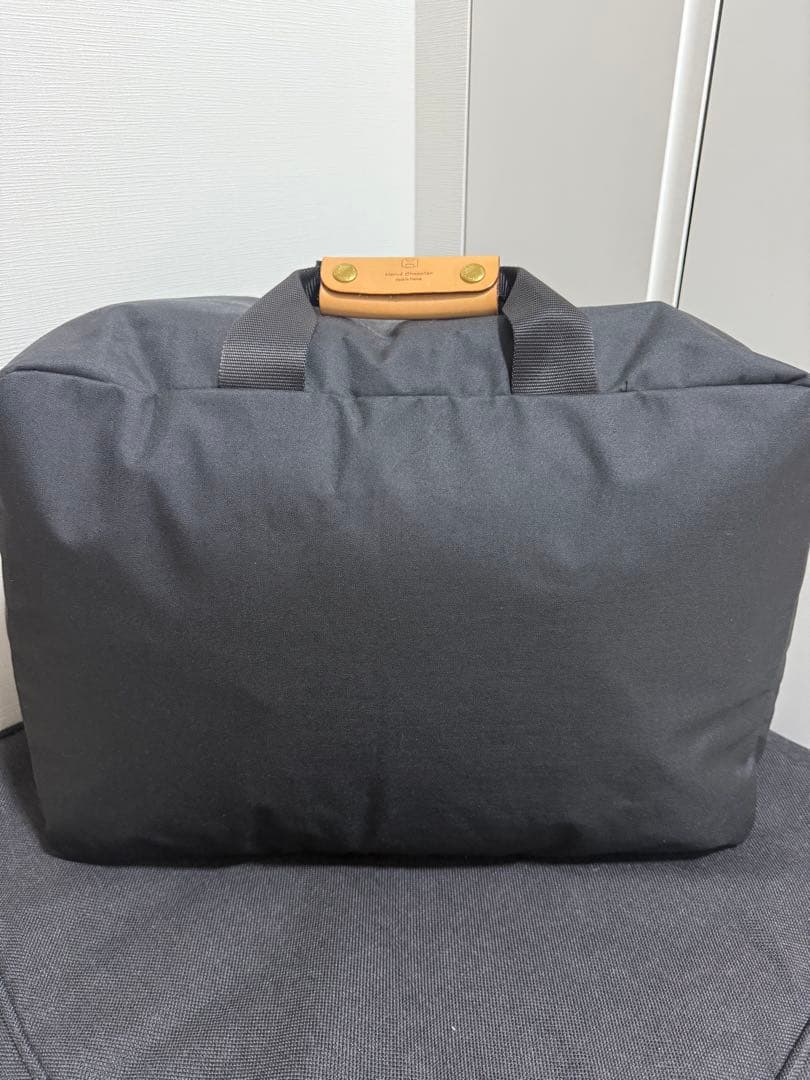 Hervé Chapelier（エルベ・シャプリエ） ブラック　ボストンバッグ