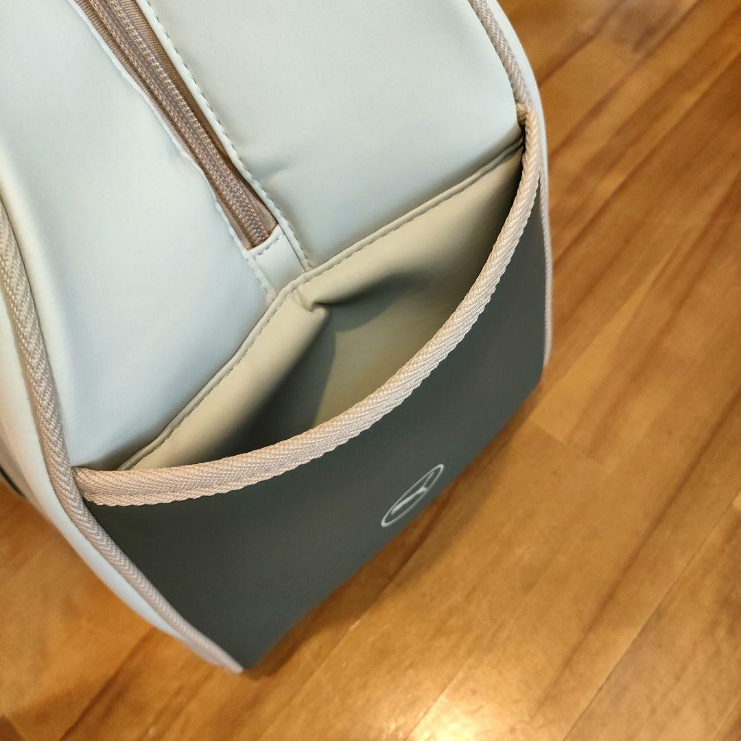 未使用 プーマゴルフ ベーシックボストンバッグクリーム/カーキ2024年製