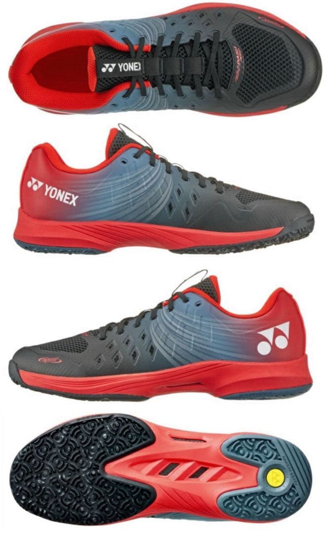 YONEX 最軽量モデル クレー・砂入り人工芝用テニスシューズ 4E wide