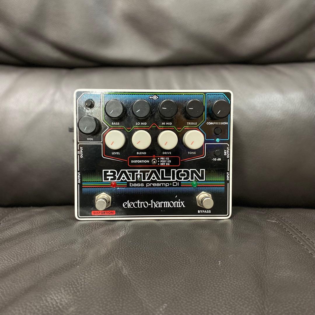 electro-harmonix BATTALION ベースプリアンプ エレハモ