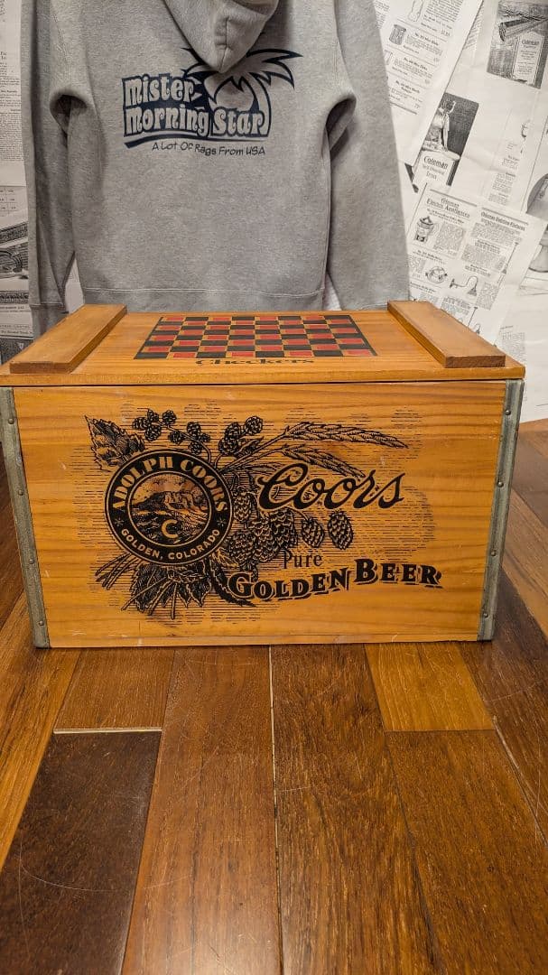 Coors ヴィンテージ木製ボックス