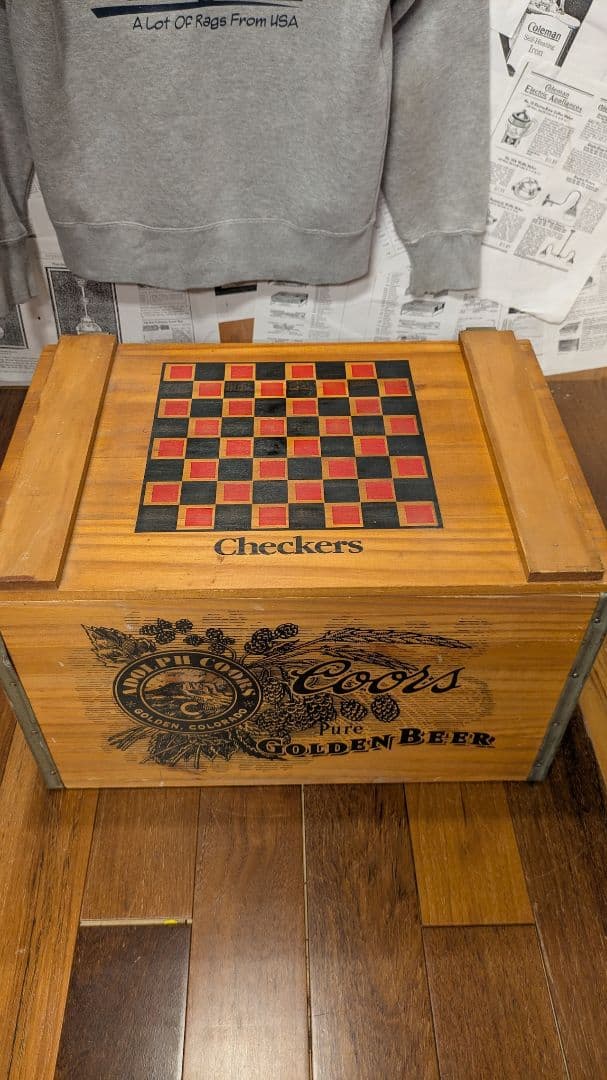 Coors ヴィンテージ木製ボックス