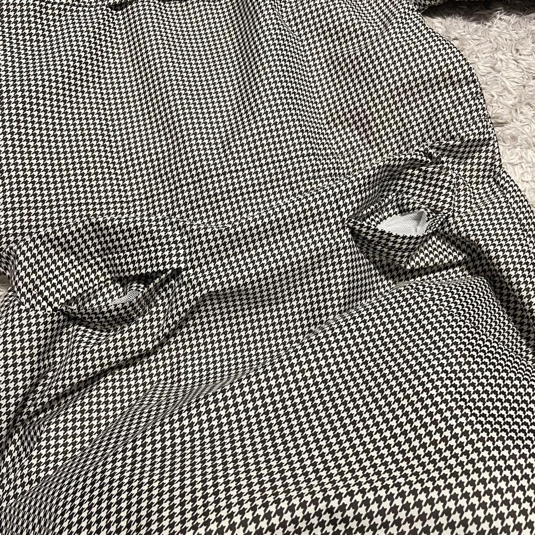 ビームスゴルフ　ギンガムチェックレインコート　サイズM 2WAY