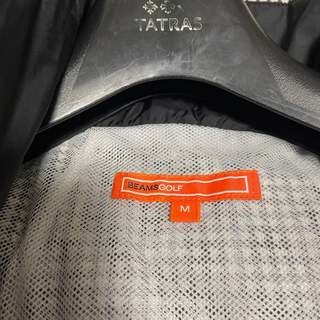 ビームスゴルフ　ギンガムチェックレインコート　サイズM 2WAY