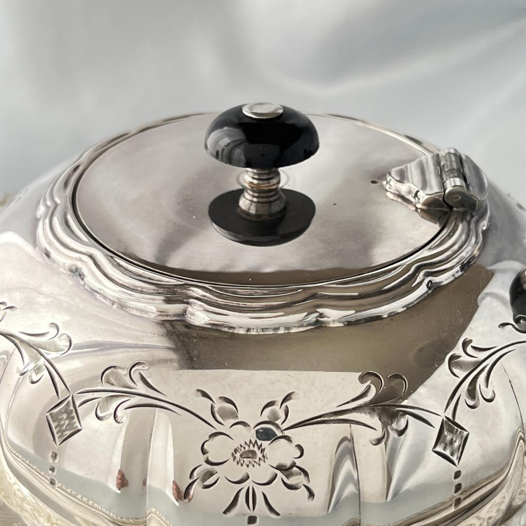 【Victorian Plate】メロンフォルムのティーポット