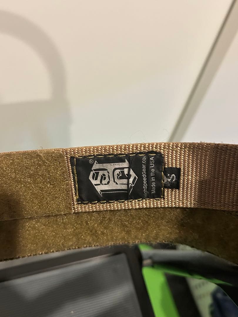 実物　HighSpeedGear リガーベルト Mサイズ インナーベルトSサイズ