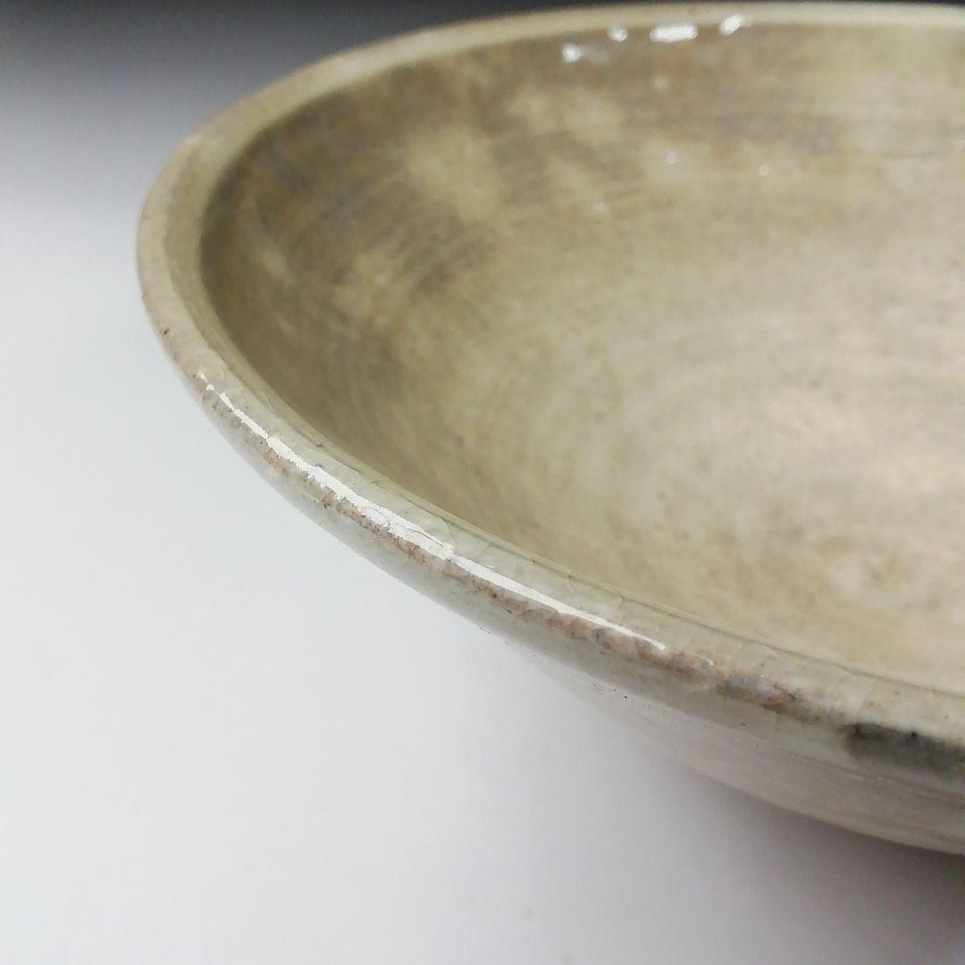 Ｔ５７９　茶碗　『粉引茶碗』『渡辺六郎』　共箱　抹茶碗　茶道具