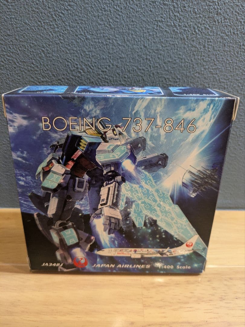 【新品】日本航空 B737-800 ミャクミャク・ガンダムJET JA342J
