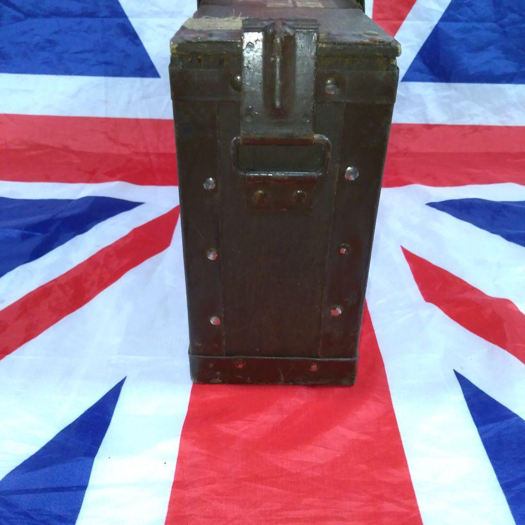 イギリス陸軍 弾薬箱（木製）1960年代製　【大珍品】