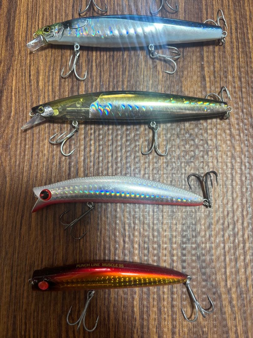 シーバスルアーセット　17個　ブローウィン140s等