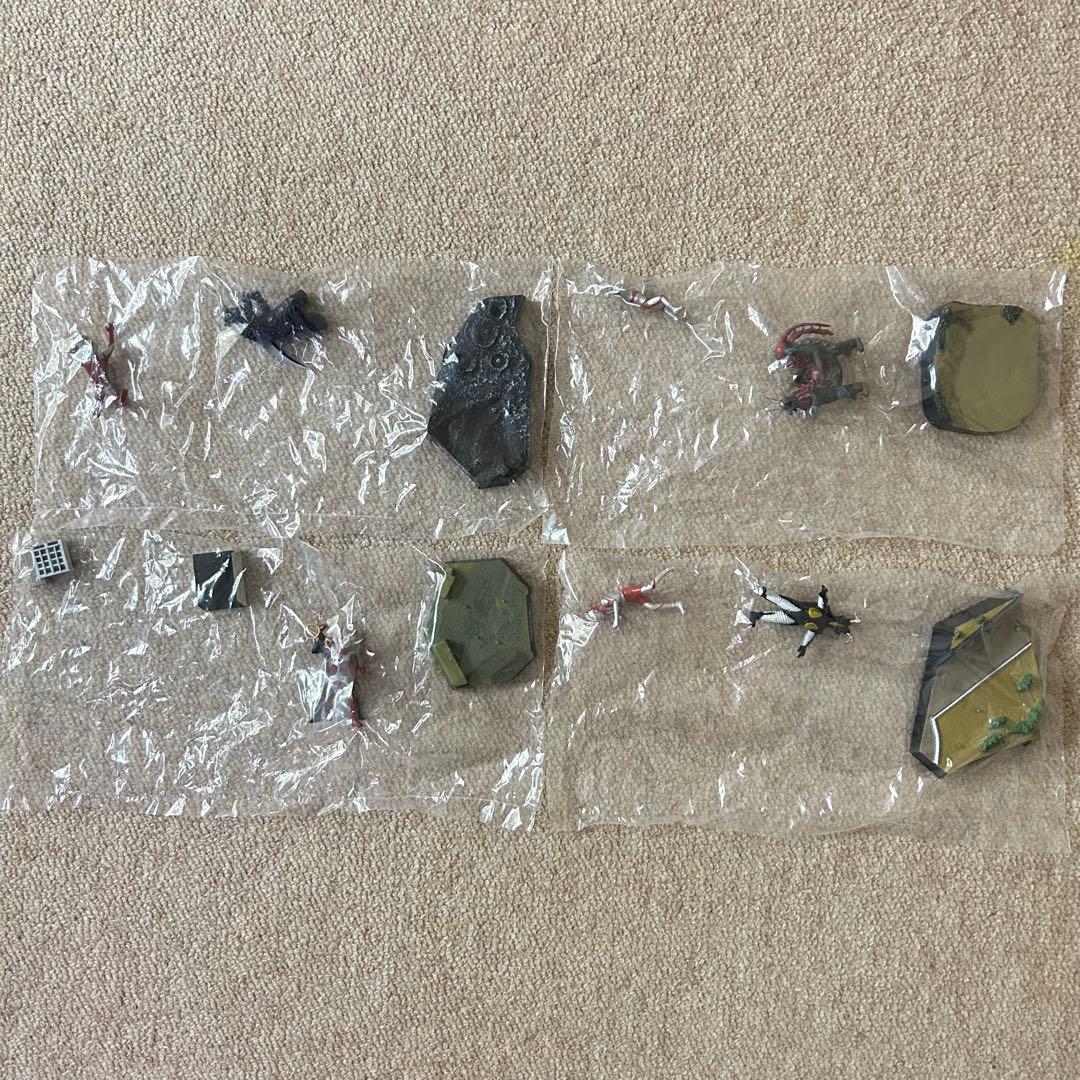 【内袋未開封】 ウルトラ怪獣戯画 ウルトラ兄弟ラストバトル SPECIAL 4種