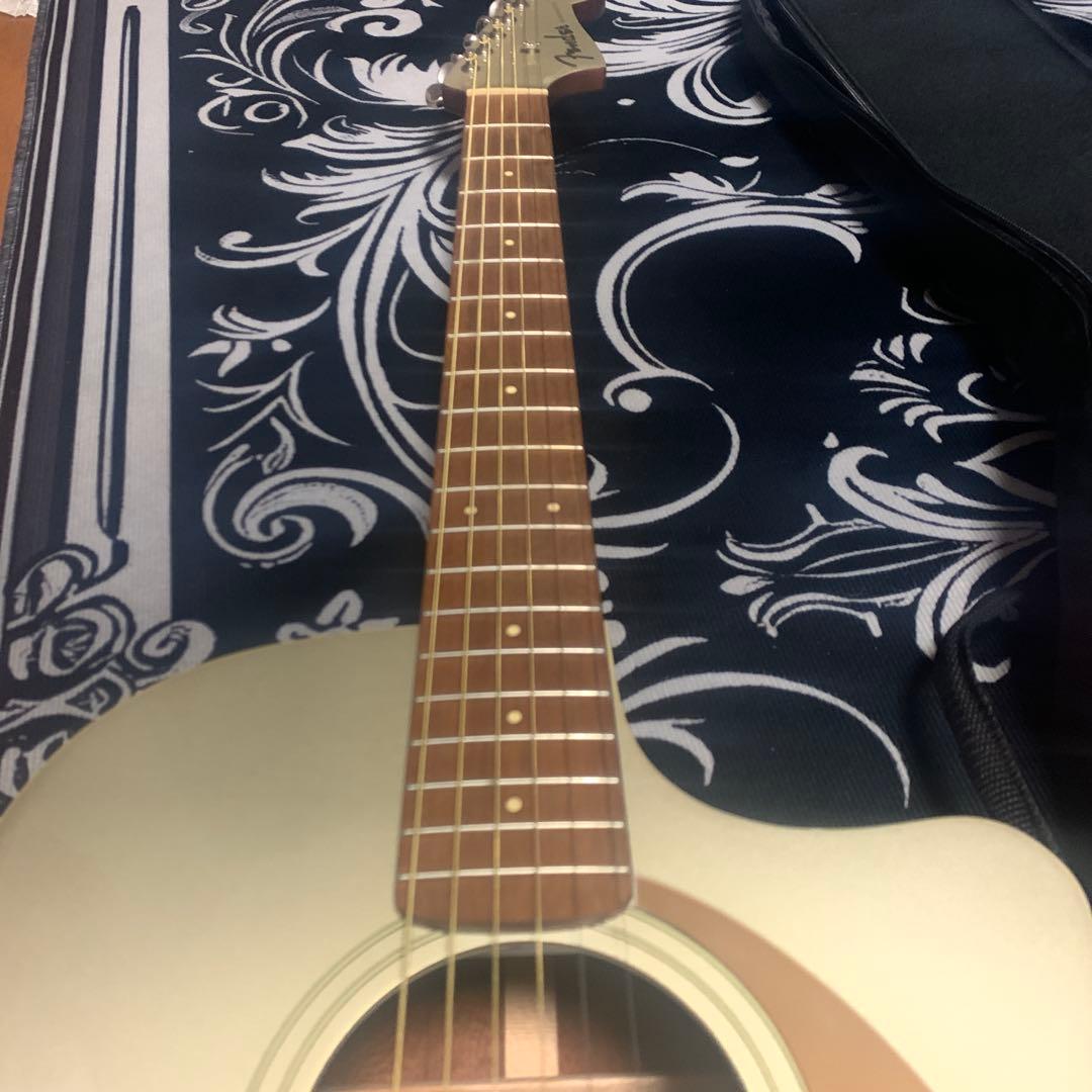 【希少カラー】調整済み Fender シャンパンゴールド 美品 アコギ