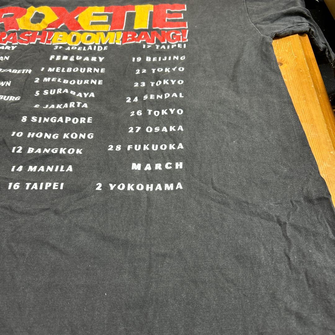 ロクセット　roxette バンドTシャツ　ヴィンテージ