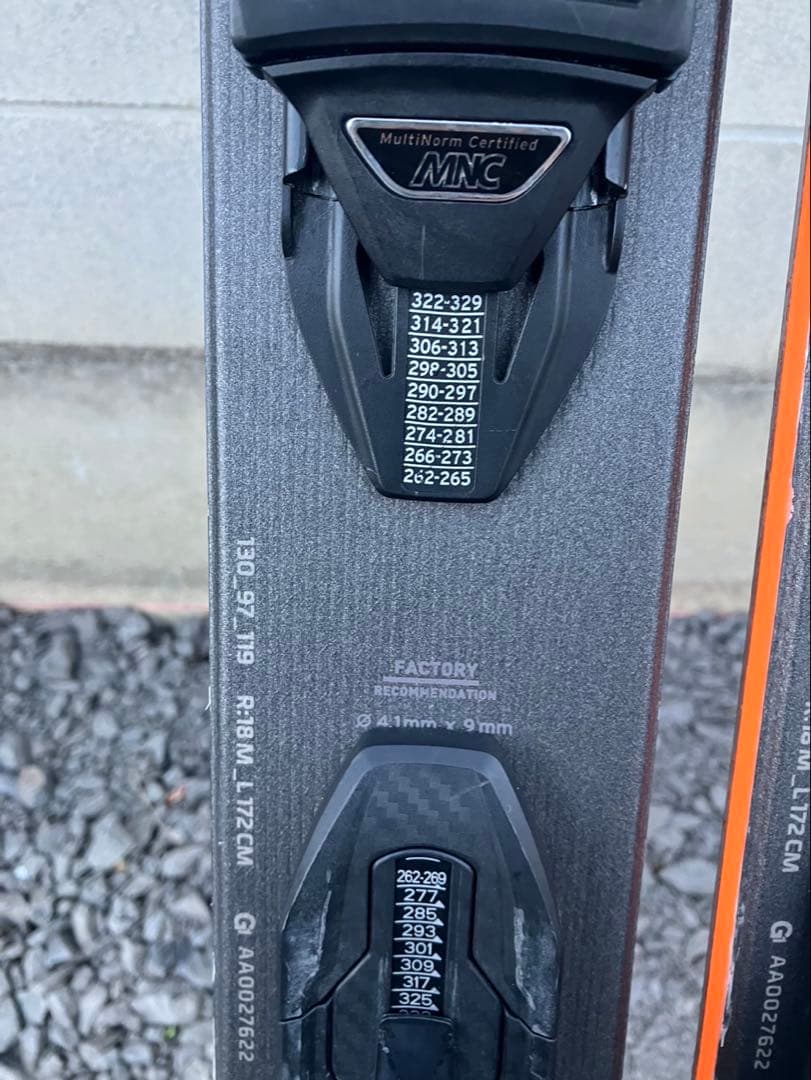 ATOMIC アトミック VANTAGE 97 Ti 172cm ビンディング付