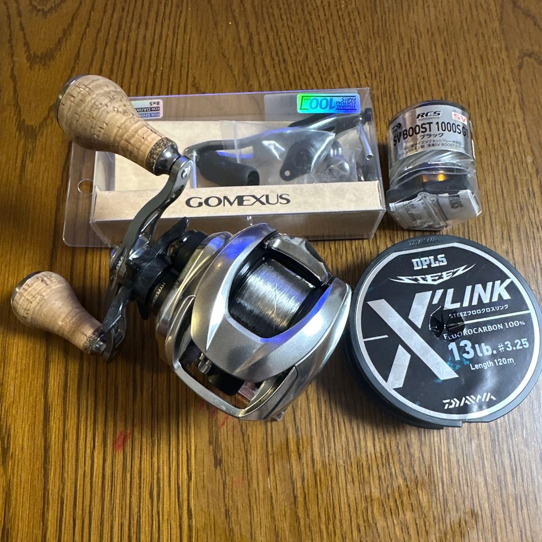 ジリオンSVTW 1000H 1000Sスプール装着済み 純正スプール付属