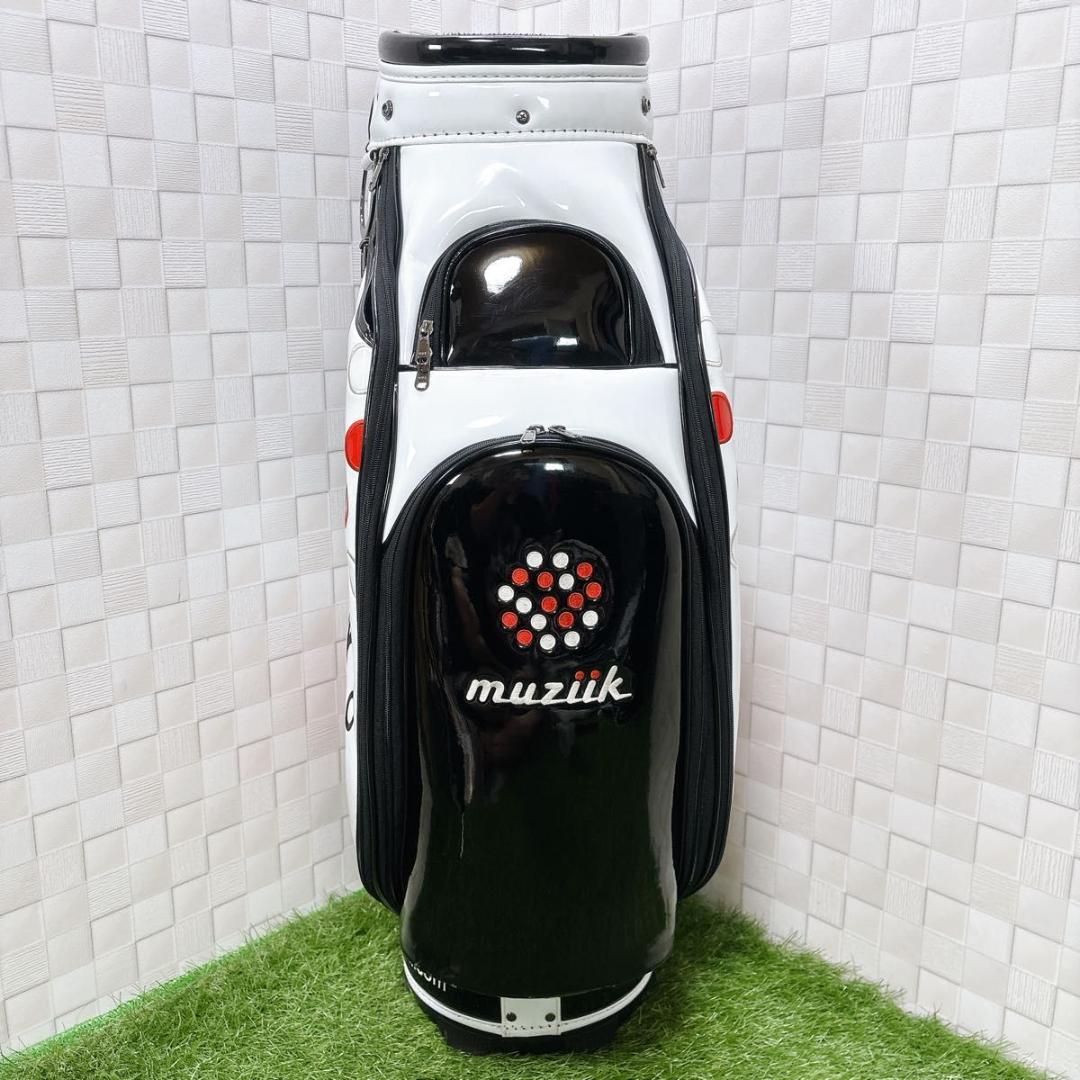 限定品 ムジーク キャディバッグ ジャパンデザイン 9.5インチ カート 3点式