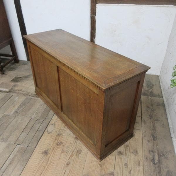 イギリス アンティーク 家具 ブランケットボックス コファ 英国 6895d