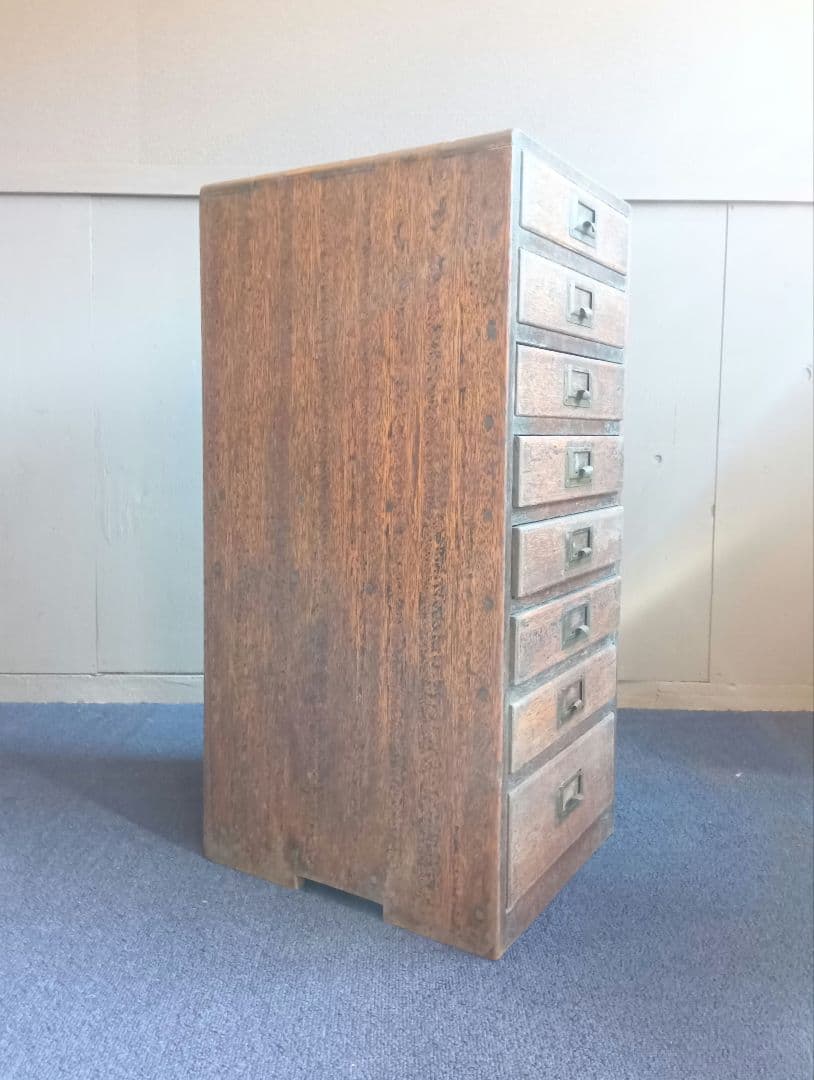 木製引き出しタンス 8段