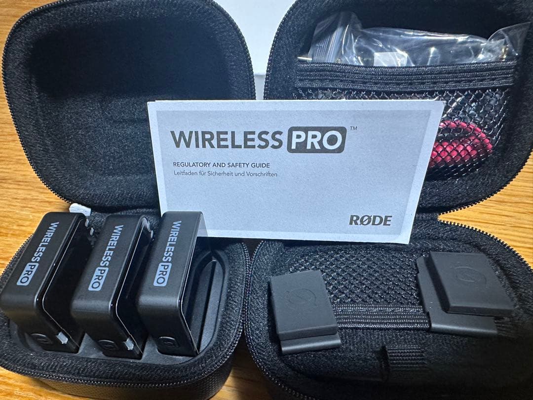 RODE WIRELESS PRO ワイヤレスマイク未使用に近い 動作確認のみ