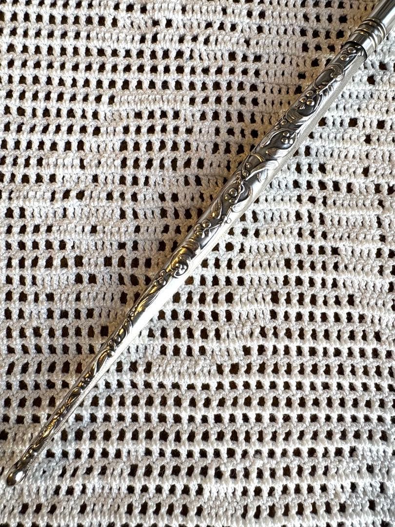 ♡フランスアンティーク　インクペン　ヤドリギ　カリグラフィー　アール・ヌーヴォー