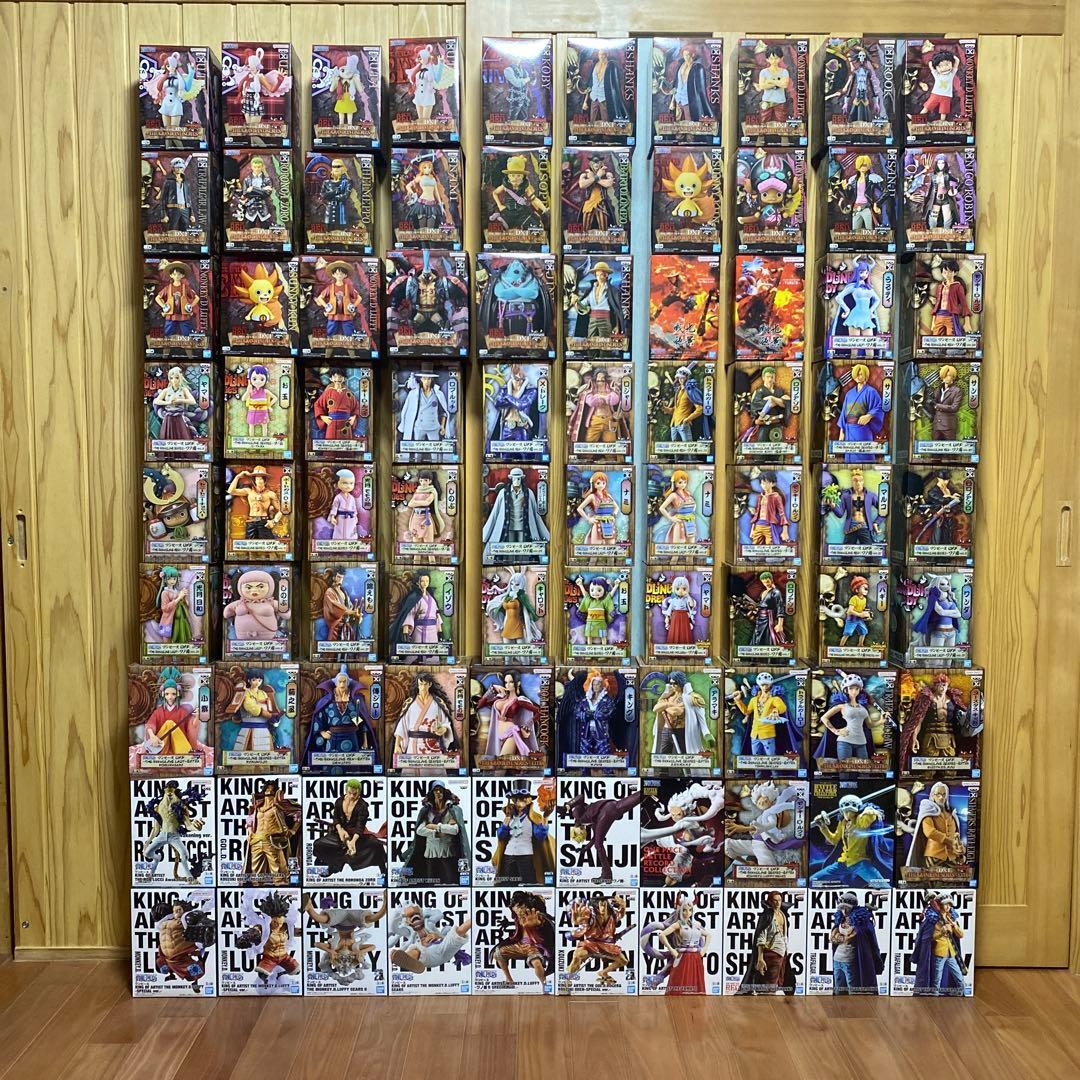 ワンピース　プライズフィギュアまとめ売り90個セット