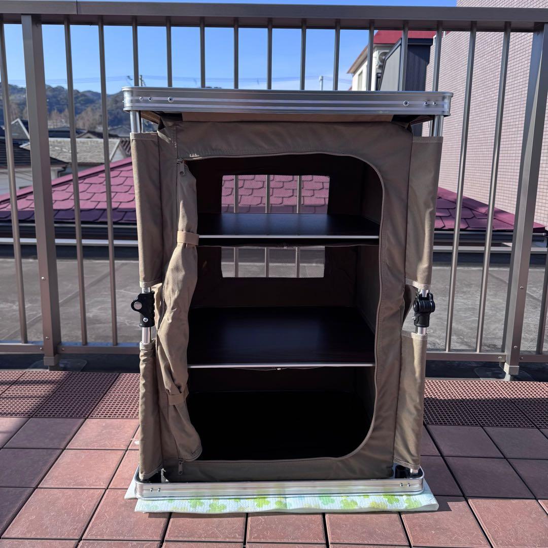 DOD マルチキッチンテーブル TB1-38-TN タン