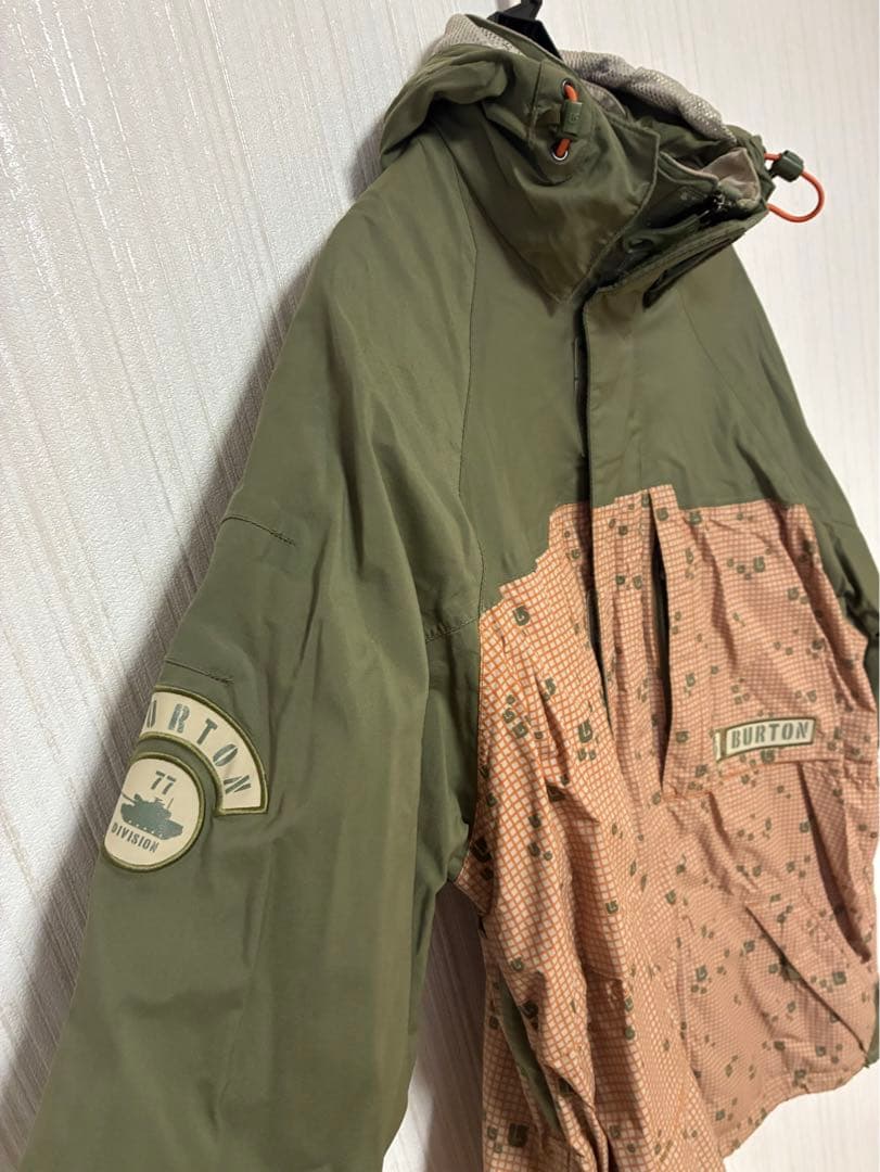 BURTON スノーボードジャケット オリーブグリーン
