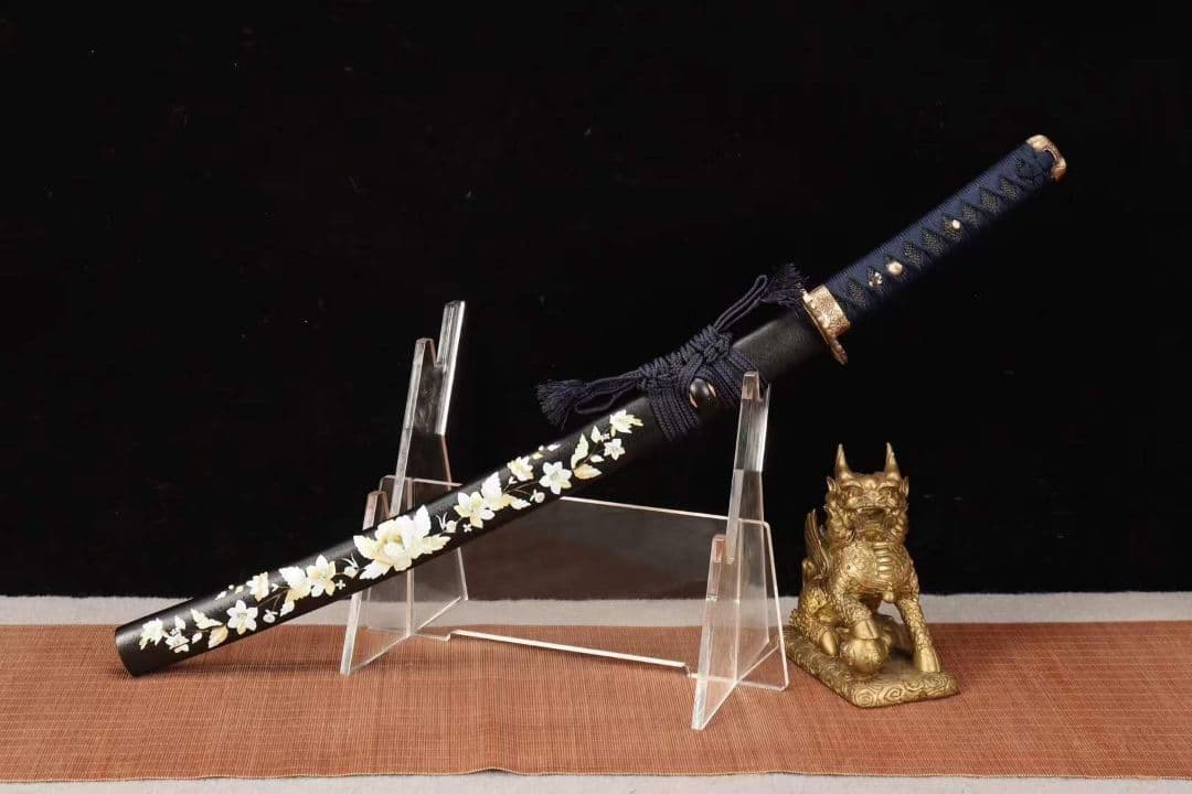 【武士協差一花魁】武具　刀装具　日本刀　模造刀 居合刀  肋差   短刀