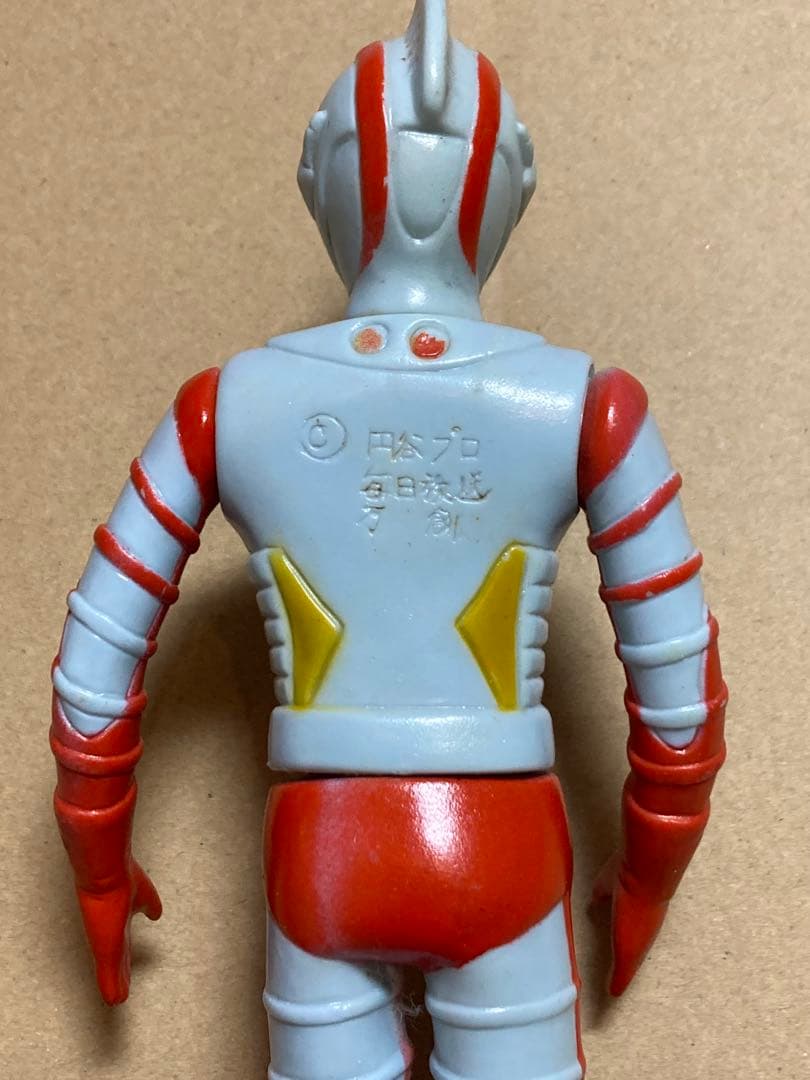 万創　ジャンボーグエース　当時物　美品　昭和レトロソフビ