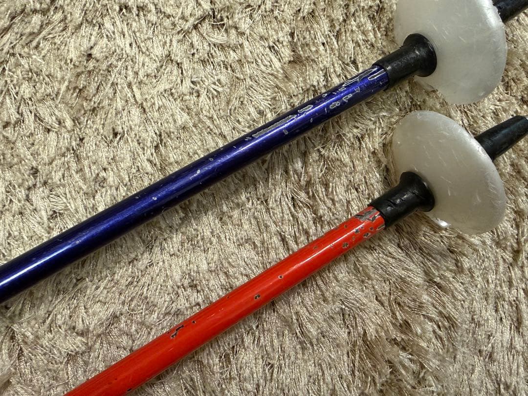 オガサカチーム限定　スキーストック　伸縮　95-120センチ　サイズ調整式