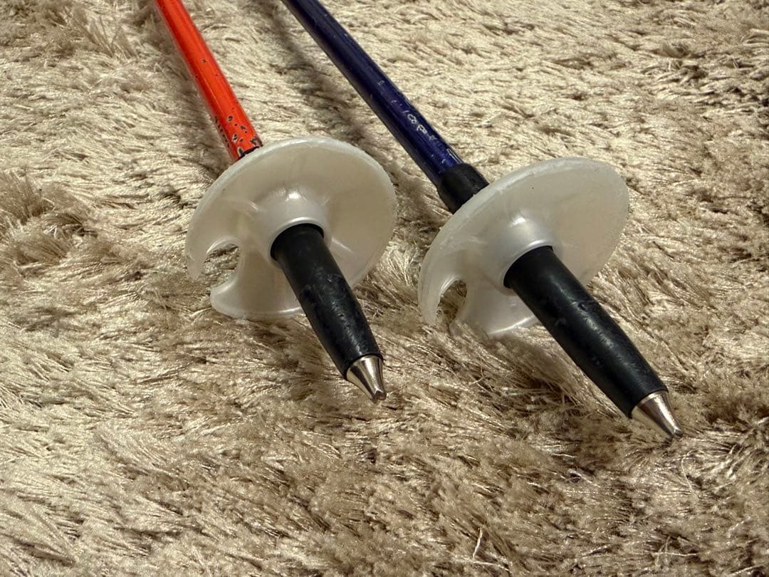 オガサカチーム限定　スキーストック　伸縮　95-120センチ　サイズ調整式