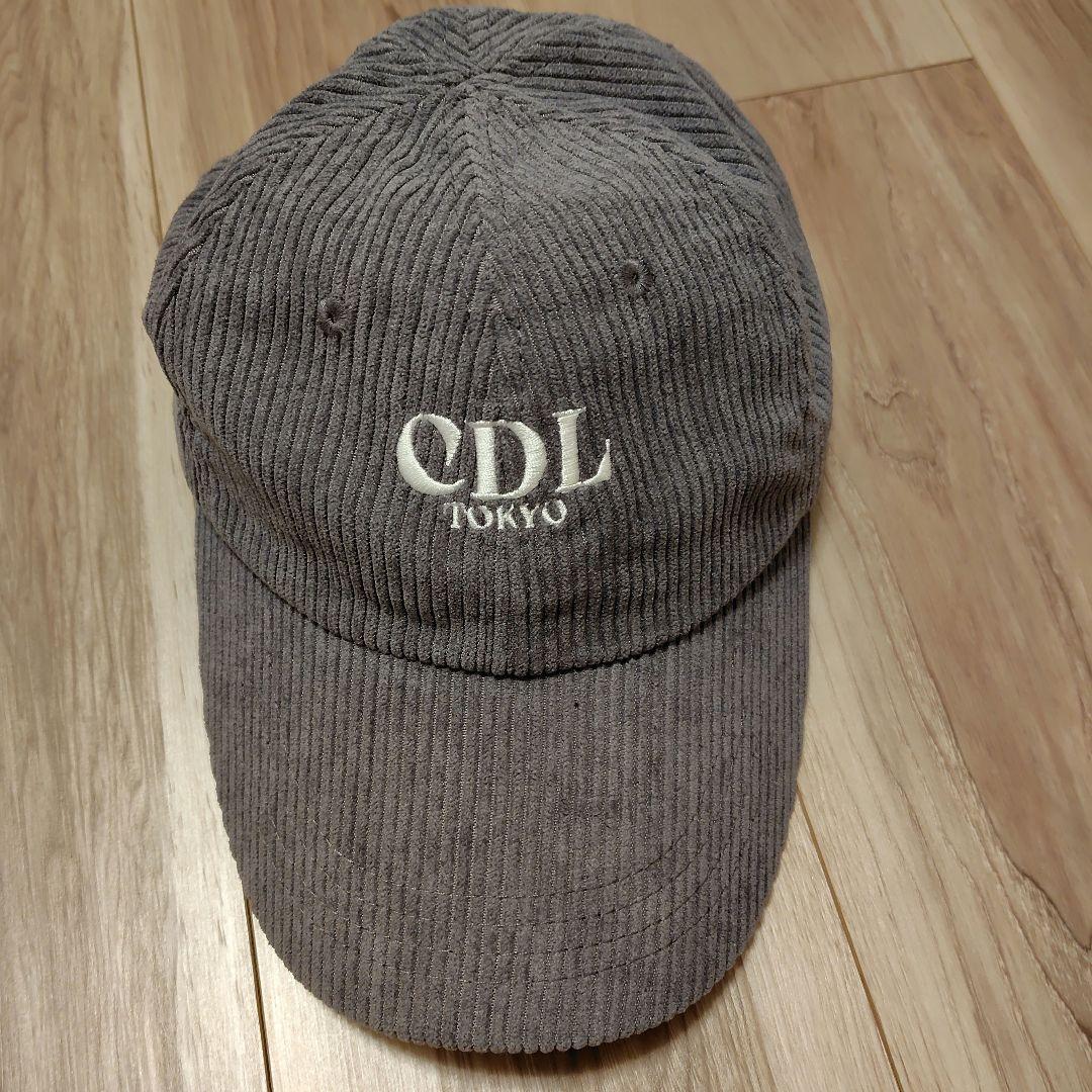 CDL TOKYO Corduroy Cap キャップ Sサイズ グレー