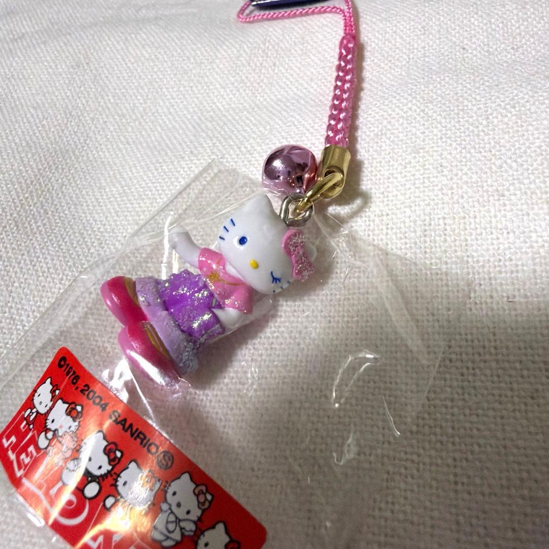 激レア！KITTY&MIMMY キティ根付 脚デカ ハローキティ根付け