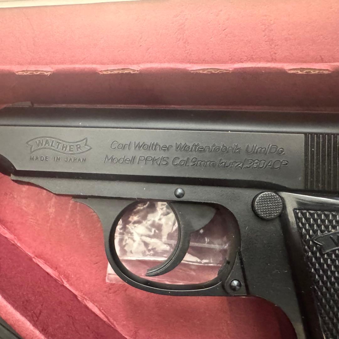 マルゼン ワルサー ニューPPK/S ブラックガスブローバック 中古