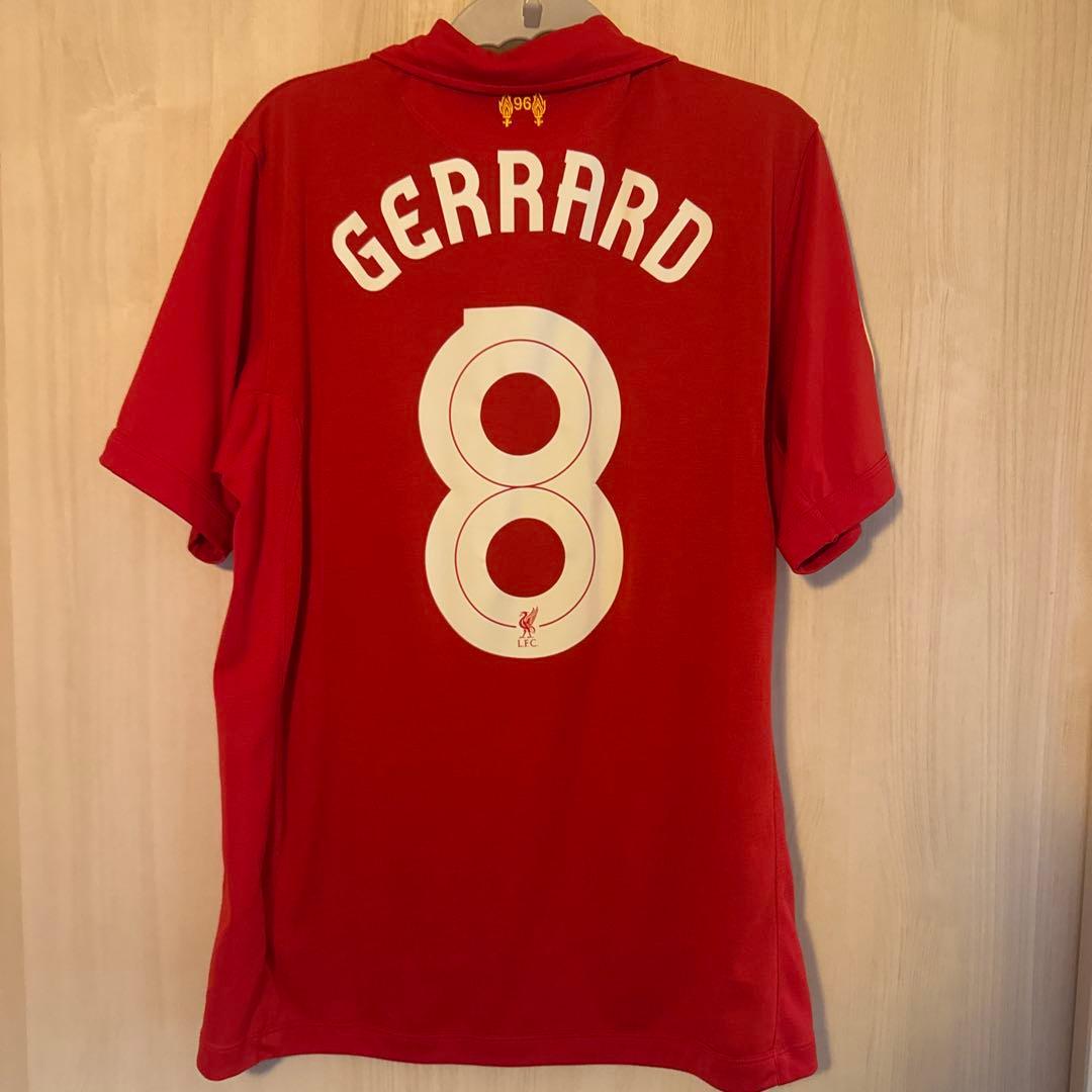 リバプール ジェラード　ユニフォーム　サッカー 8 シャツ 2012/2013