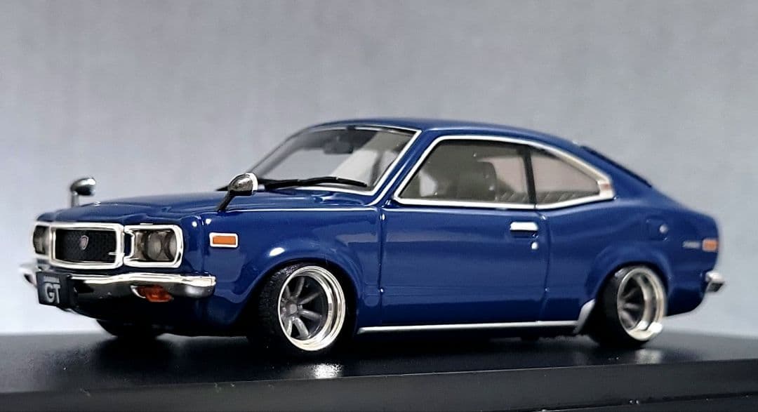 1/43　マツダ　サバンナ改　クーペ　RX-3　ワタナベ　アルミ製　深リム