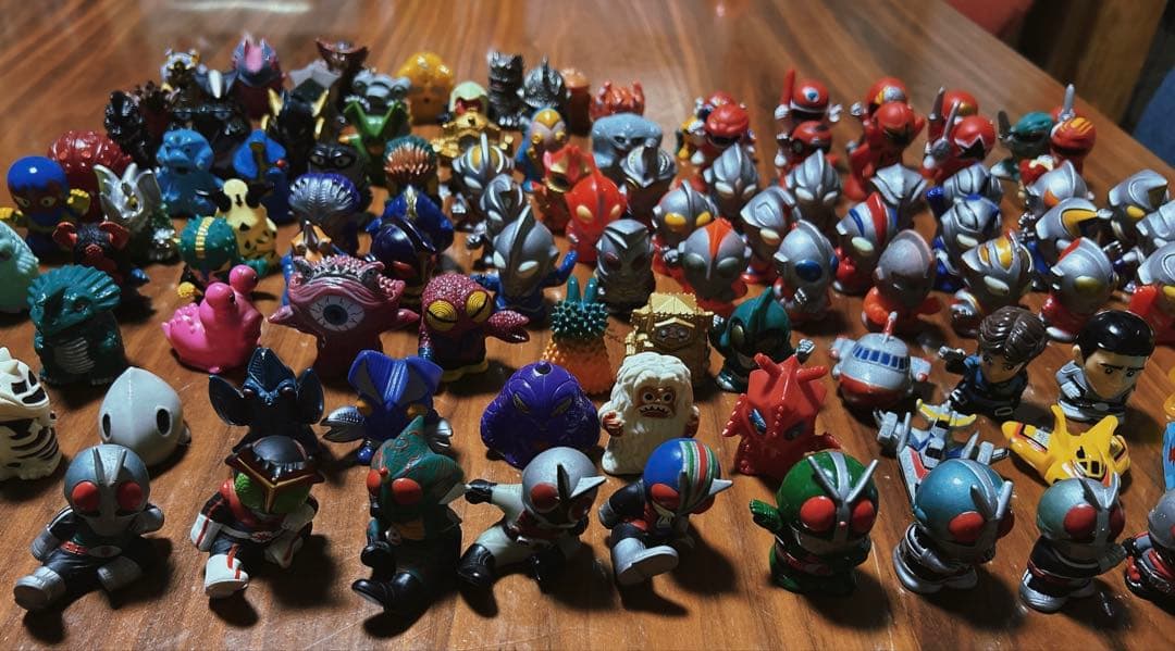 特撮ソフビまとめ売り/指人形まとめ売り