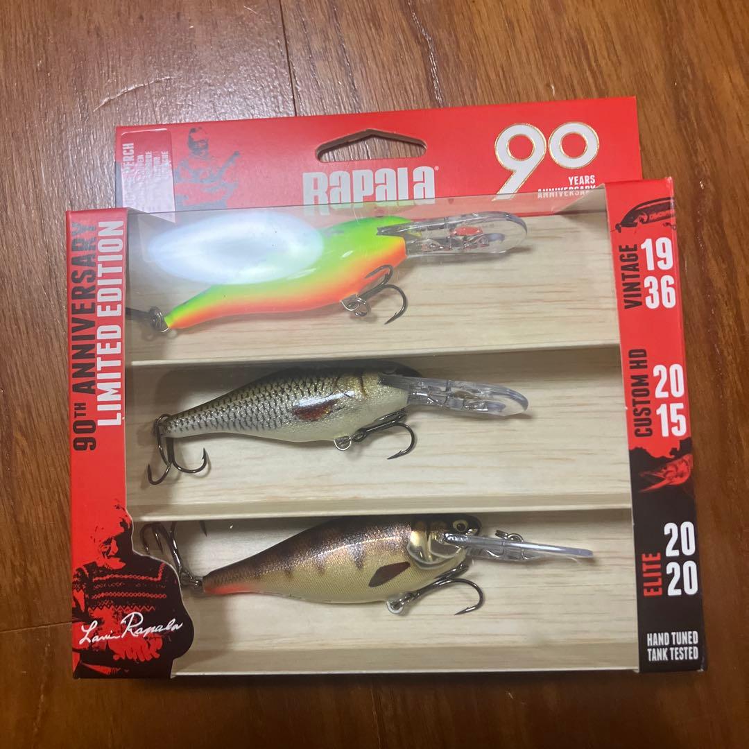 Rapala 90周年記念 限定版ルアーセット